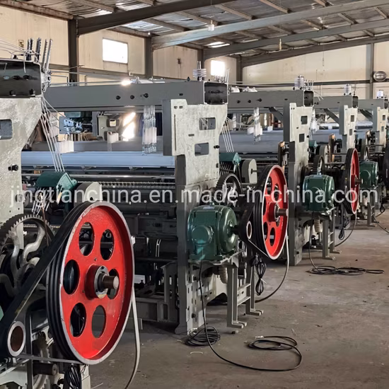 Machine à tisser à rapière à navette électrique à jet d'air à haute vitesse et à haute production avec système de ratière électronique Jacquard pour la fabrication de sacs en jute